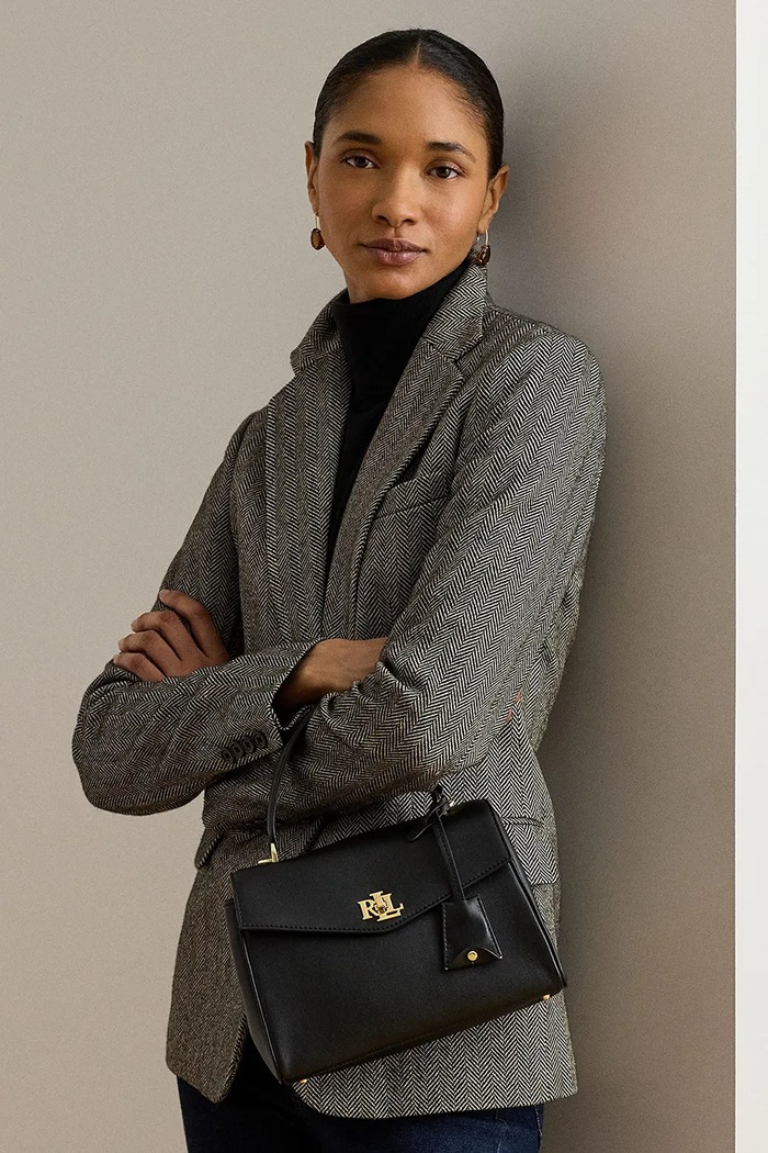 Lauren Ralph Lauren torebka crossbody damska skórzana 431P15611
