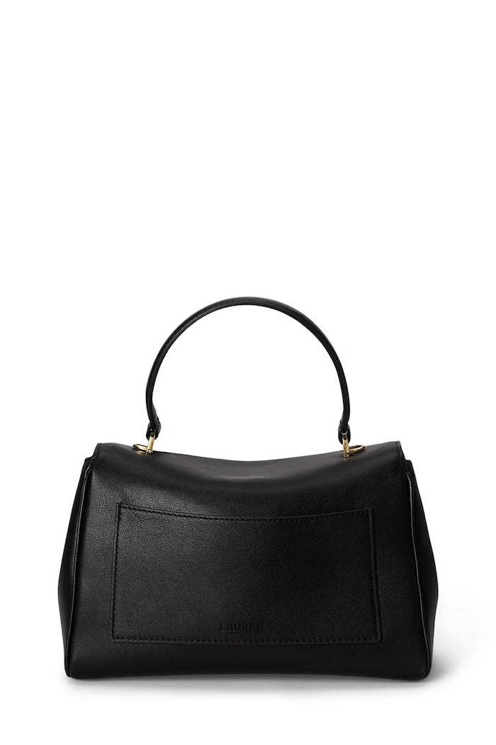 Lauren Ralph Lauren torebka crossbody damska skórzana 431P15611 czarny AW26