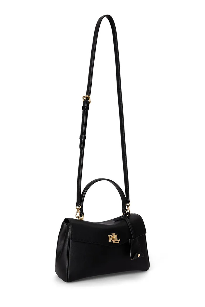 Akcesoria Lauren Ralph Lauren torebka crossbody damska skórzana 431P15611 czarny