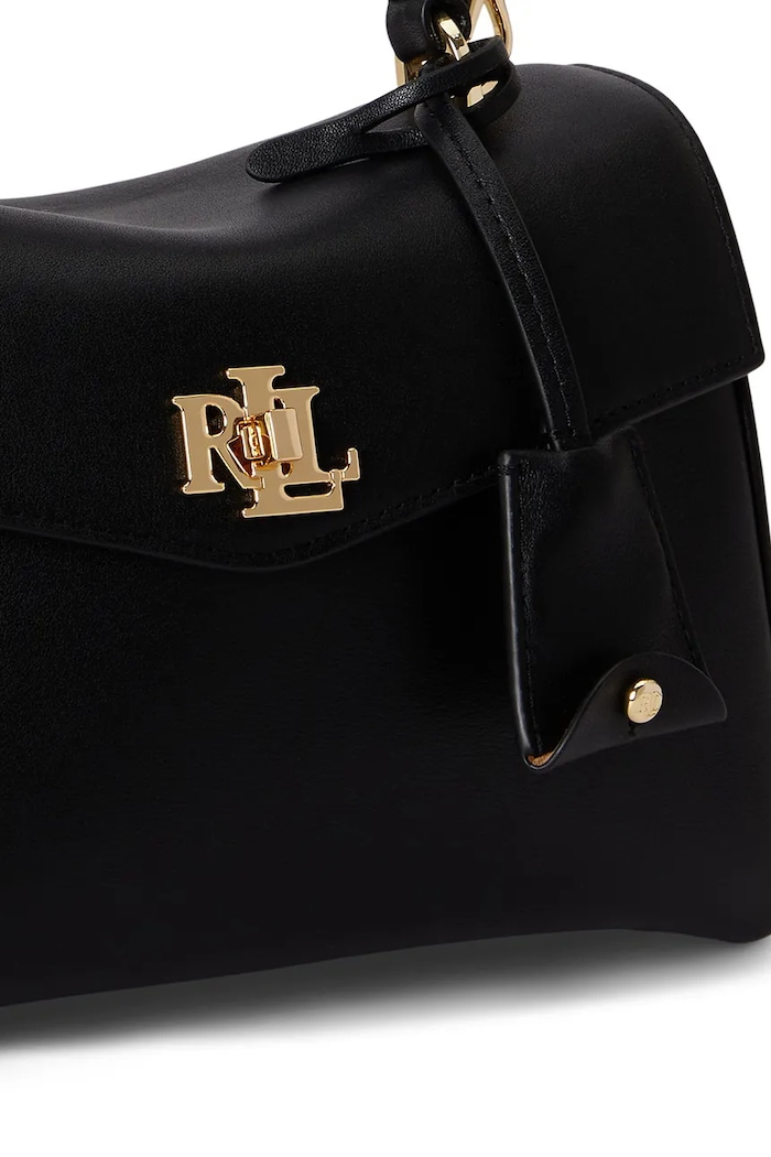 Lauren Ralph Lauren torebka crossbody damska skórzana 431P15611 czarny