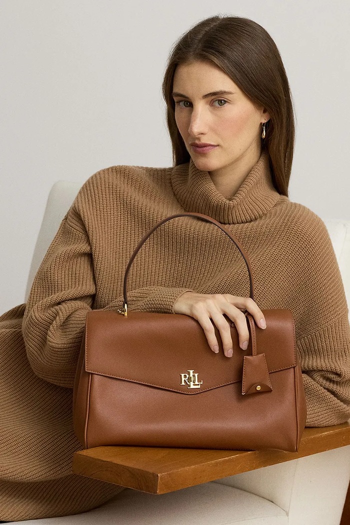 Lauren Ralph Lauren torebka damska skórzana 431P11738