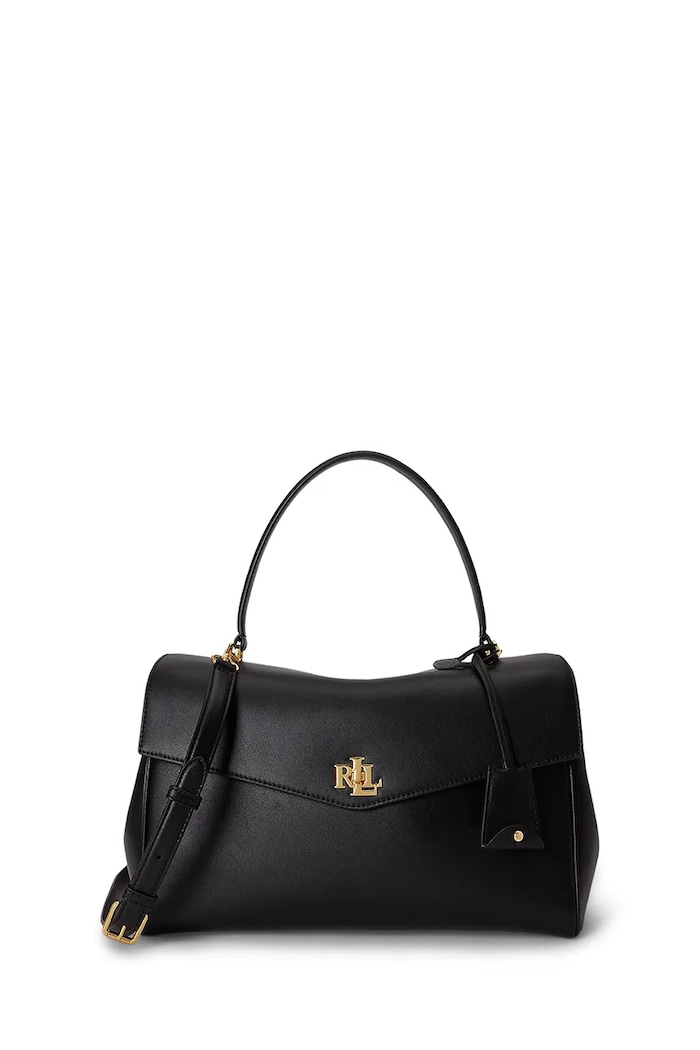 Lauren Ralph Lauren torebka damska skórzana czarny 431P11738