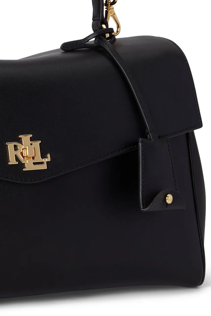 Lauren Ralph Lauren torebka damska skórzana 431P11738 czarny