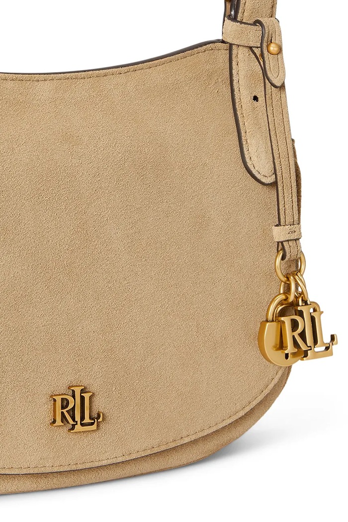 Lauren Ralph Lauren torebka crossbody damska zamszowa 431P15642