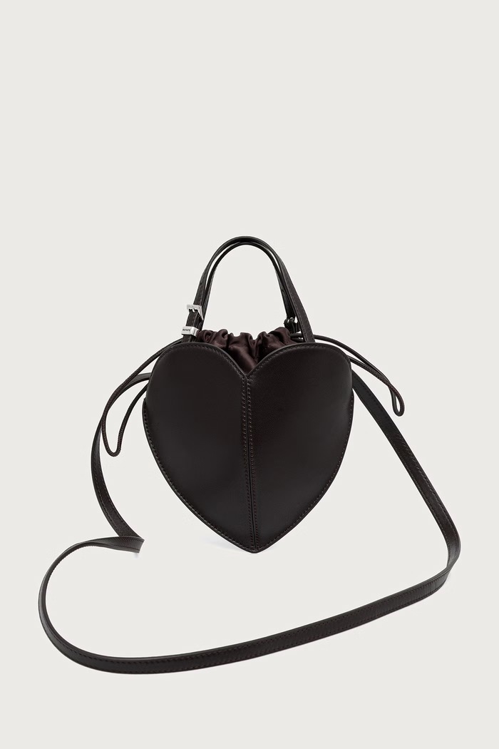 Akcesoria Rotate torebka crossbody damska skórzana 1170101667 brązowy
