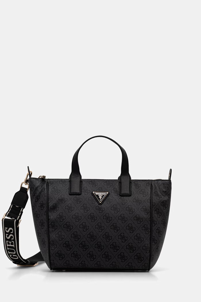Guess torba za žene od imitacije kože FOLLIE siva TWLB96.76019