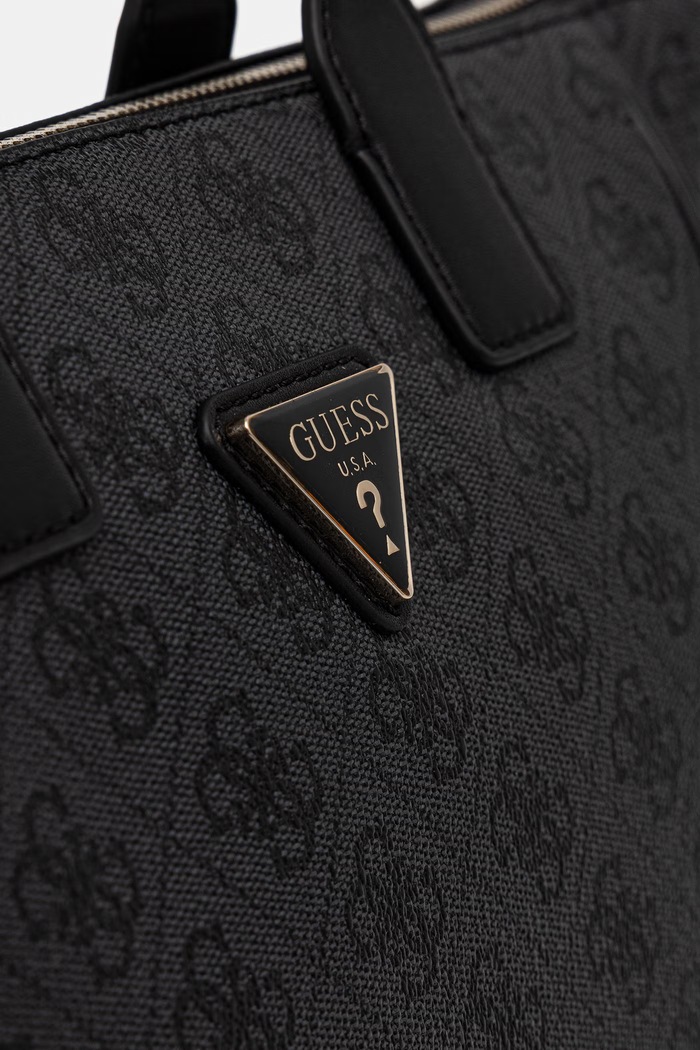 Guess torba za žene od imitacije kože FOLLIE siva TWLB96.76019