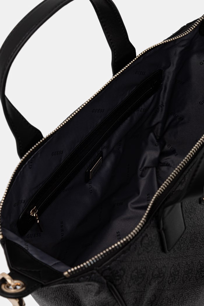 Guess torba za žene od imitacije kože FOLLIE TWLB96.76019 siva