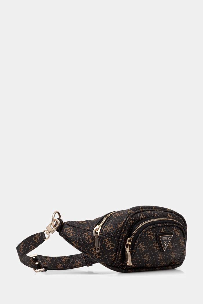 Guess pasna torbica ženska iz umetnega usnja LATONA TWHQ92.11080 rjava AW26