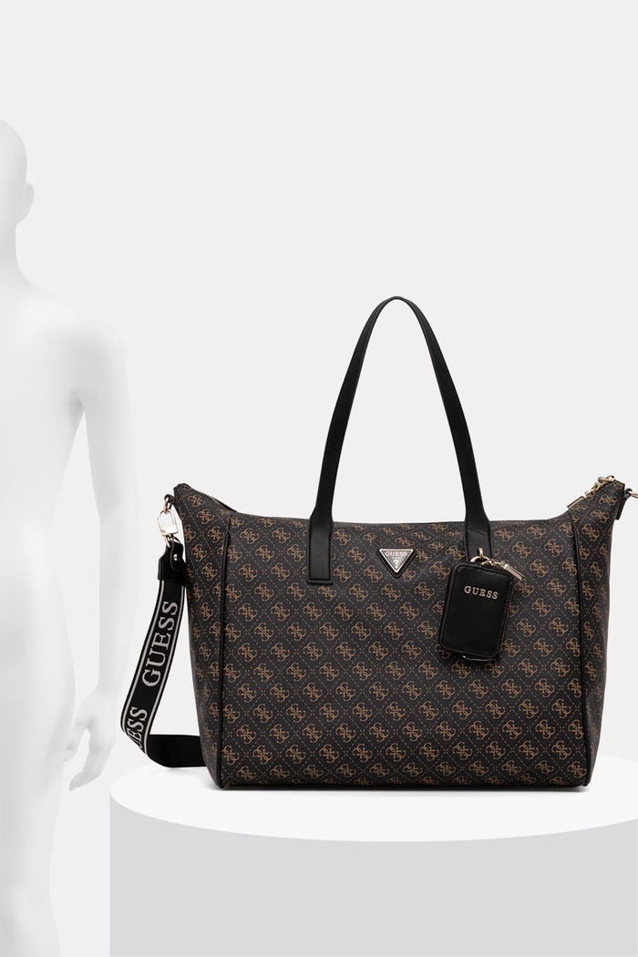 Guess shopper torba za žene od imitacije kože LATONA TWHQ92.11017