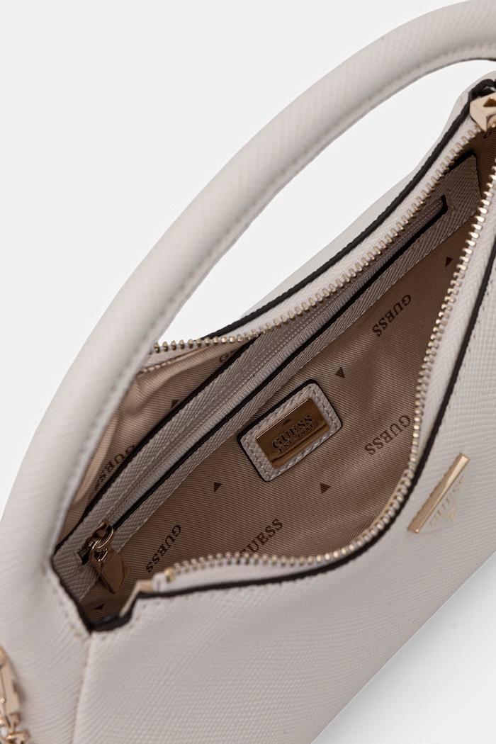 Guess crossbody kabelka dámska z imitácie kože GILDA HWZG97.47730 biela