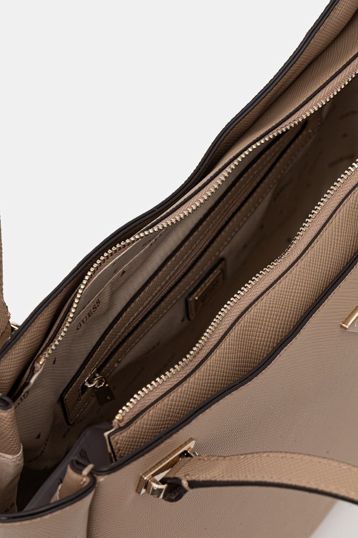 Guess shopper torba za žene od imitacije kože GILDA HWZG97.47230 bež