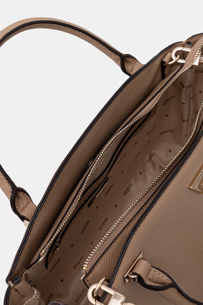 Guess crossbody kabelka dámska z imitácie kože GILDA HWZG97.47060 béžová
