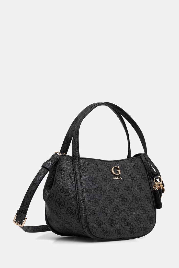 Guess geantă crossbody pentru femei cu imitație de piele COLEEN HWSG97.56050 gri AW26