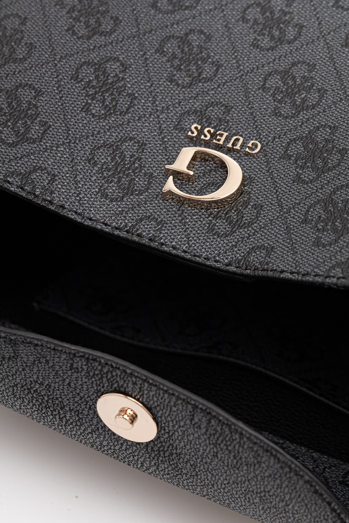Guess geantă crossbody pentru femei cu imitație de piele COLEEN HWSG97.56050 gri