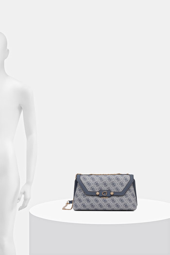 Guess crossbody torba za žene od imitacije kože LINDSEY HWSG97.49210