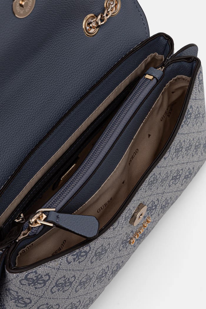 Guess crossbody torba za žene od imitacije kože LINDSEY HWSG97.49210