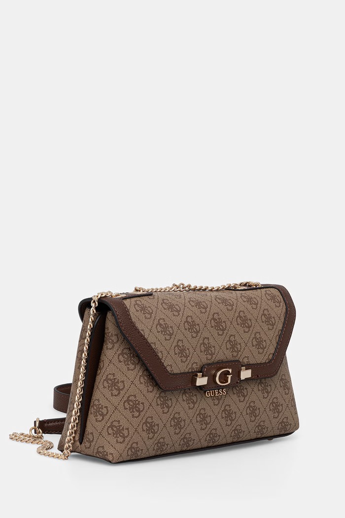 Guess torebka crossbody damska z imitacji skóry LINDSEY HWSG97.49210 beżowy AW26