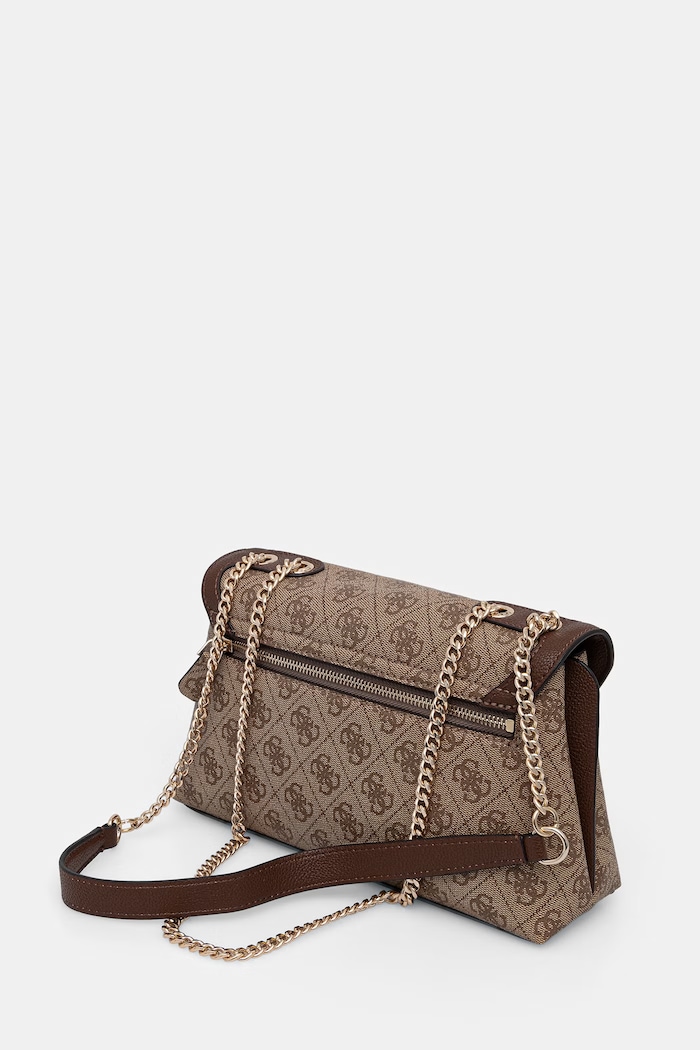 Guess torebka crossbody damska z imitacji skóry LINDSEY beżowy HWSG97.49210