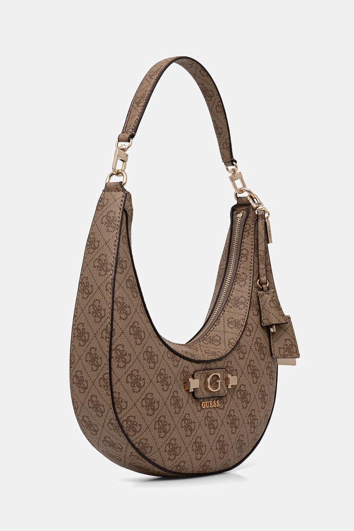 Guess torebka hobo damska LINDSEY HWSG97.49010 brązowy AW26