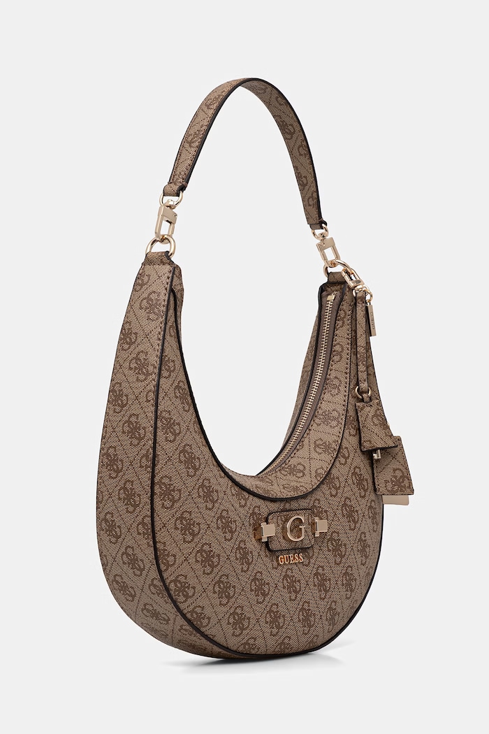 Guess torebka hobo damska LINDSEY HWSG97.49010 brązowy AW26