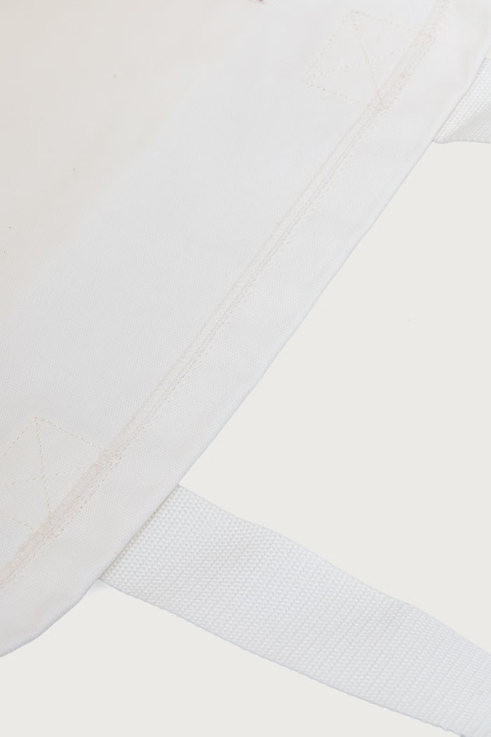 Torebka shopper damska bawełniana adidas beżowy KX7876