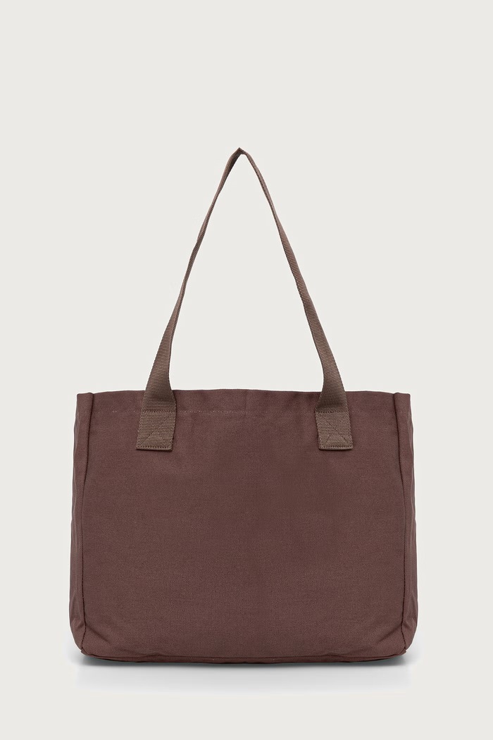 Akcesoria adidas Torebka shopper damska bawełniana KX7875 brązowy