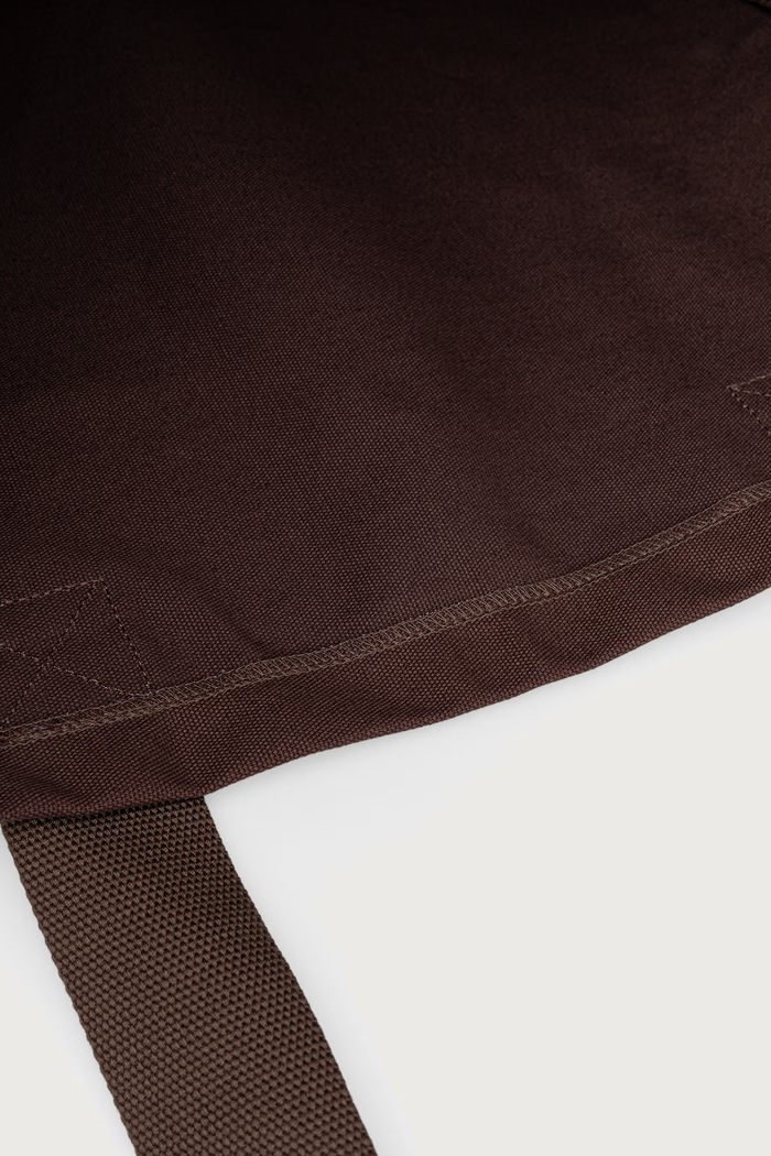 Torebka shopper damska bawełniana adidas brązowy KX7875
