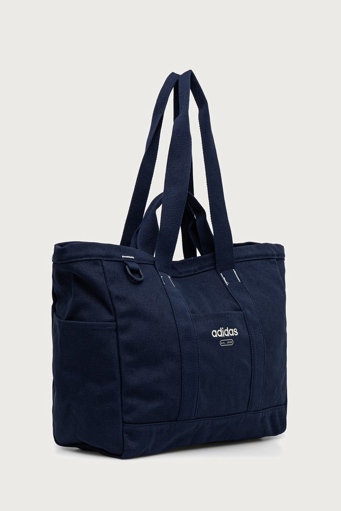 adidas Shopper γυναικεία βαμβακερή KS9565 σκούρο μπλε AW26