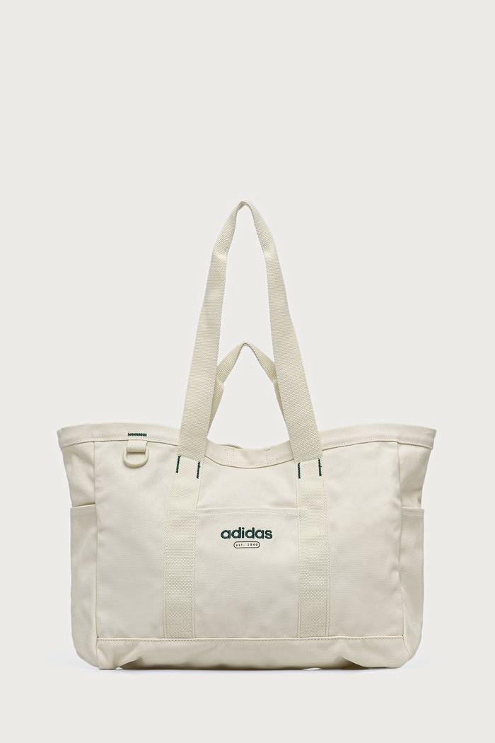 adidas Torebka shopper damska bawełniana beżowy KW4393