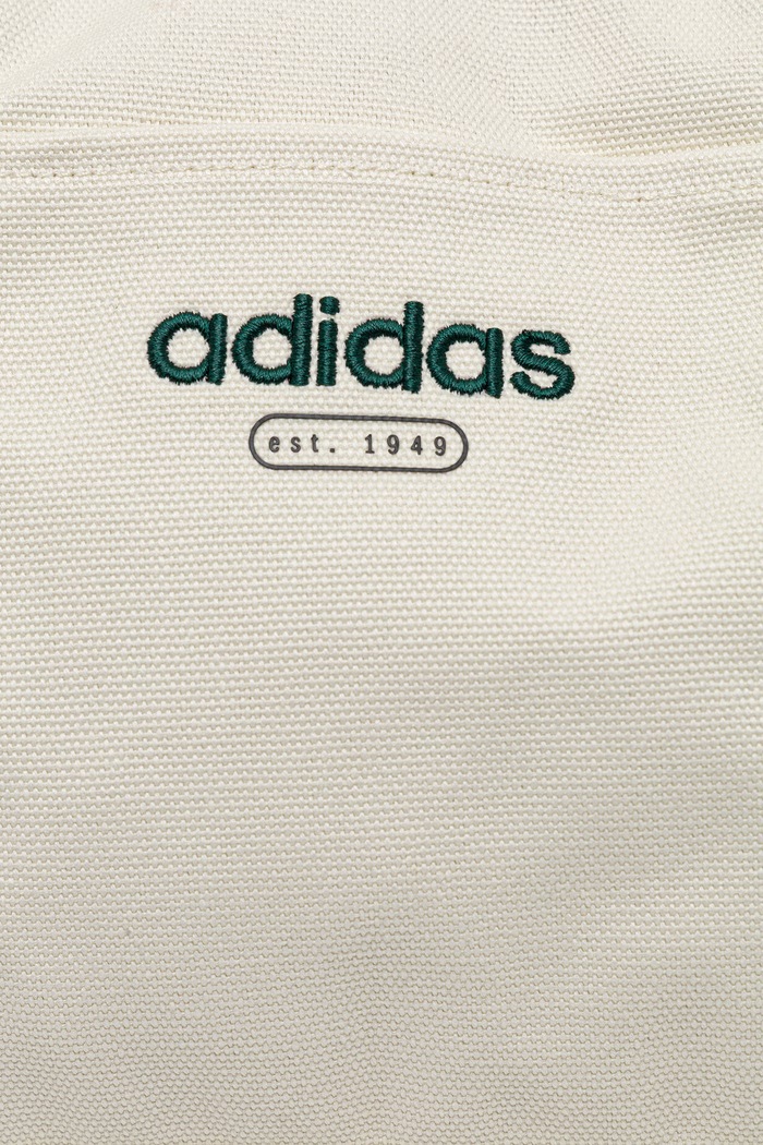 Torebka shopper damska bawełniana adidas KW4393 beżowy