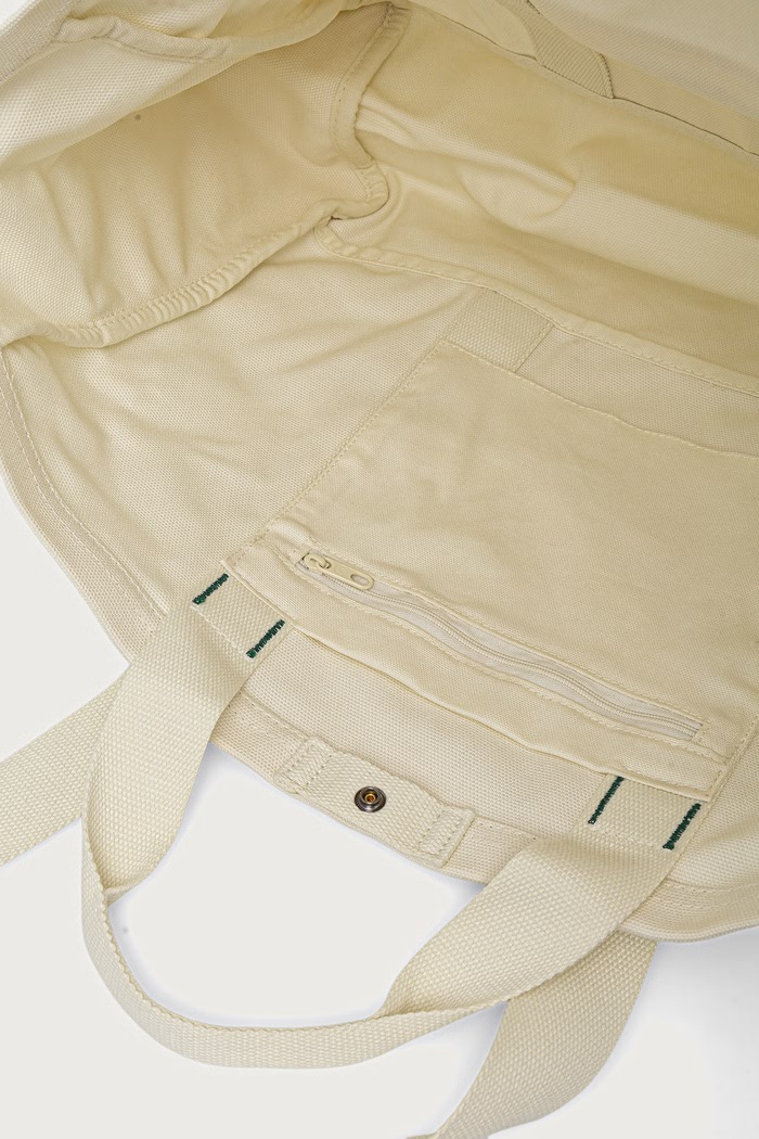 Torebka shopper damska bawełniana adidas beżowy KW4393