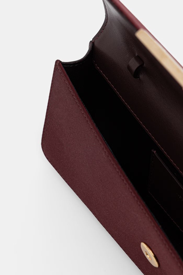 Victoria Beckham kopertówka damska Dorian B326AAC007572A bordowy