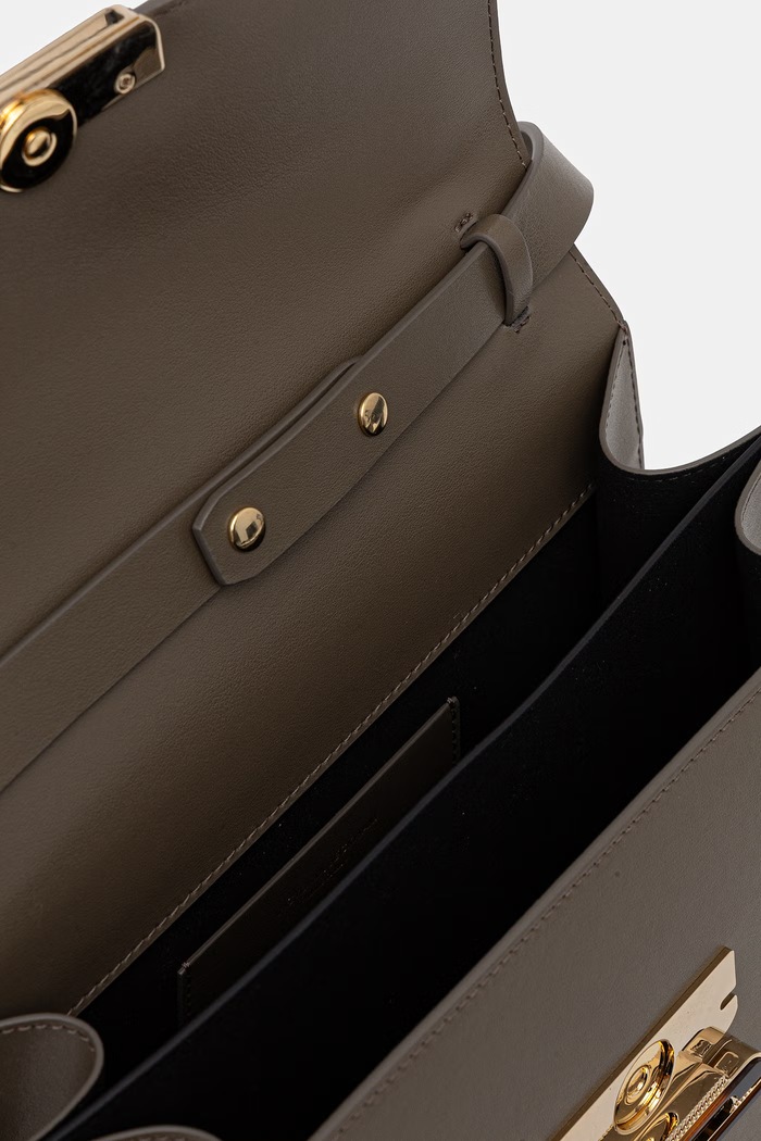 Victoria Beckham сумка crossbody для женщин кожаная Dorian коричневый B326AAC007569A