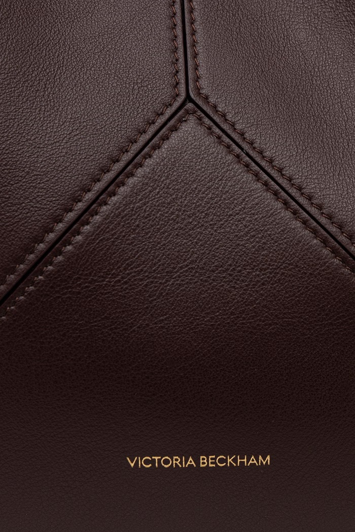Victoria Beckham borsa da donna in pelle Victoria granata B326AAC007564A