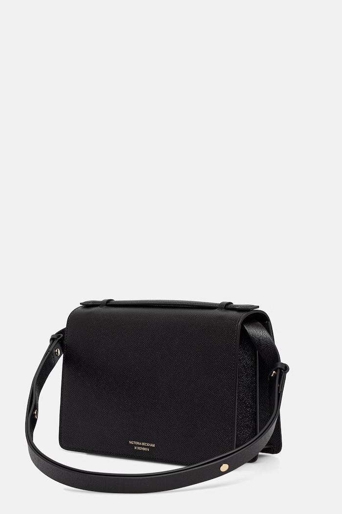 Akcesoria Victoria Beckham torebka crossbody damska skórzana Dorian B125AAC006210A czarny