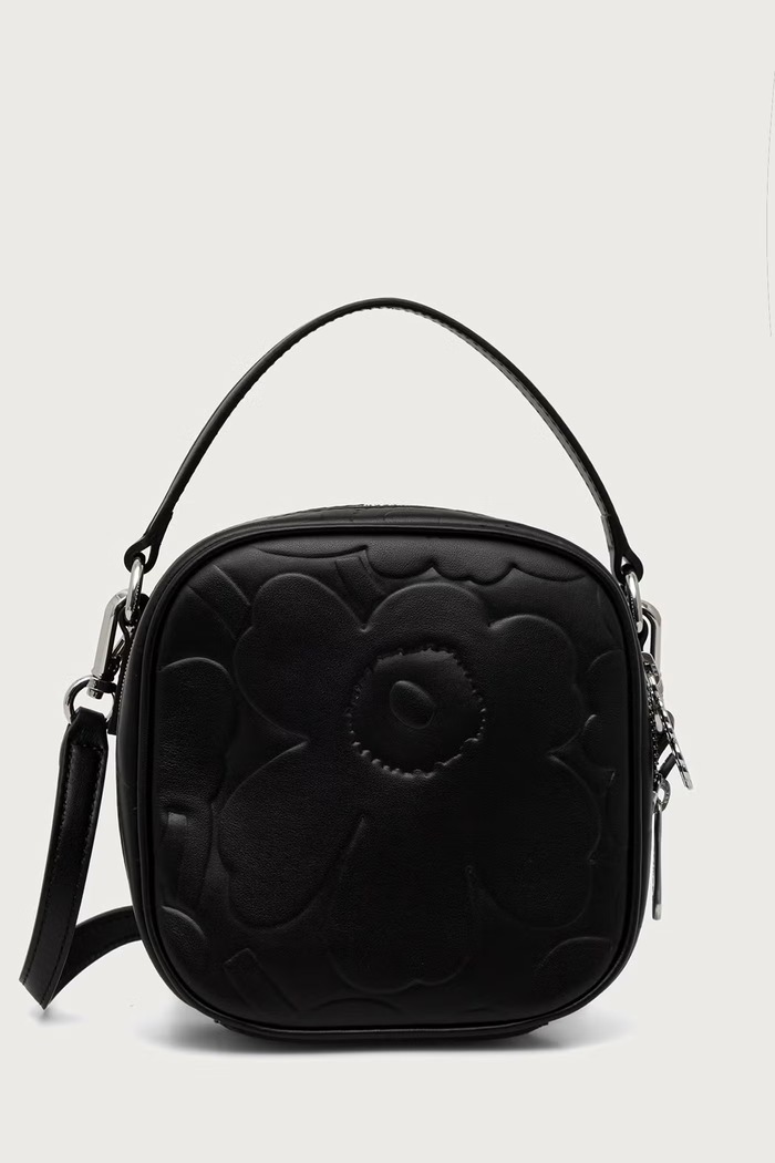 Marimekko Χιαστί Γυναικεία δερμάτινη μαύρο 096095