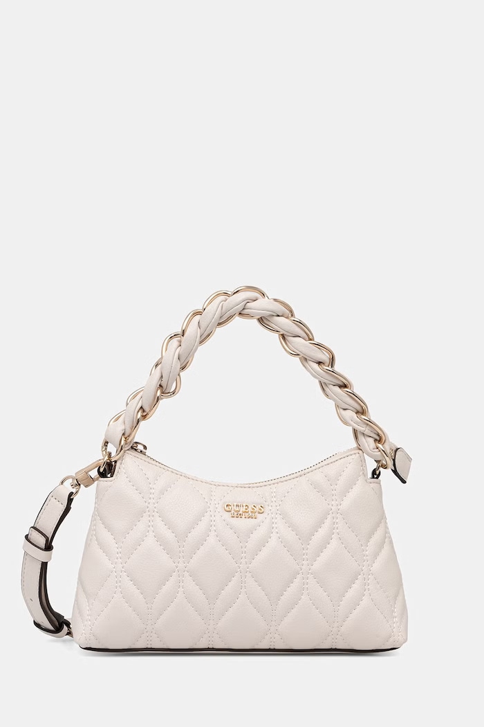 Guess torebka damska z imitacji skóry MAXINE beżowy HWQG97.33720