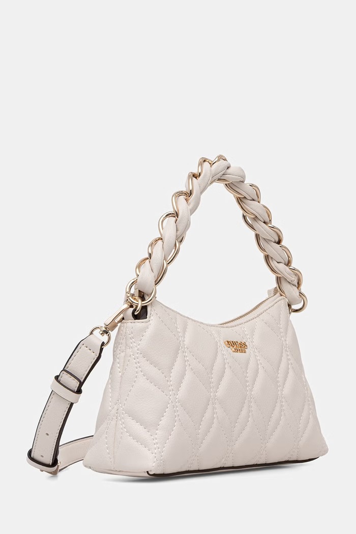 Guess torebka damska z imitacji skóry MAXINE HWQG97.33720 beżowy AW26