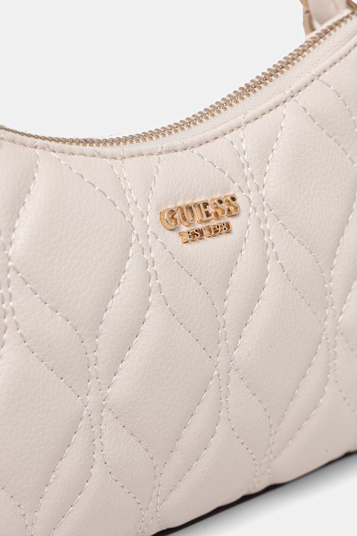 Guess torebka damska z imitacji skóry MAXINE beżowy HWQG97.33720
