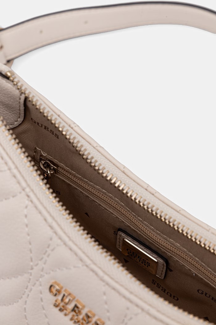 Guess torebka damska z imitacji skóry MAXINE HWQG97.33720 beżowy