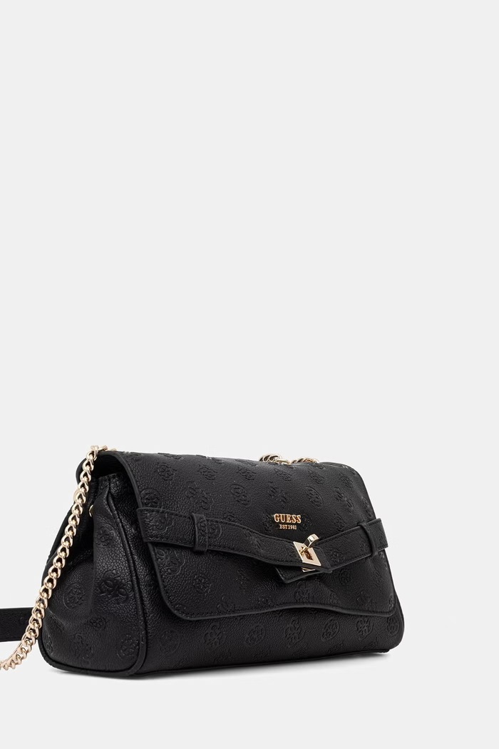 Guess torebka damska z imitacji skóry ELLA HWPD97.46210 czarny AW26