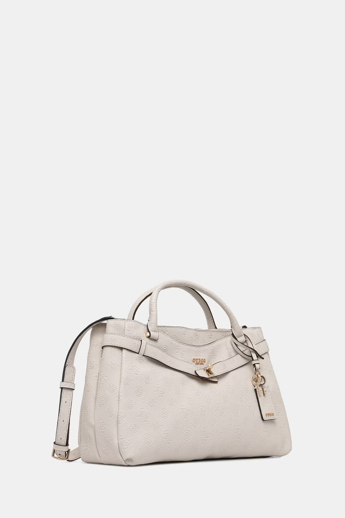 Guess torebka crossbody damska z imitacji skóry ELLA HWPD97.46060 beżowy AW26