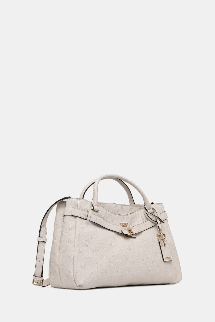 Guess torebka crossbody damska z imitacji skóry ELLA HWPD97.46060 beżowy AW26