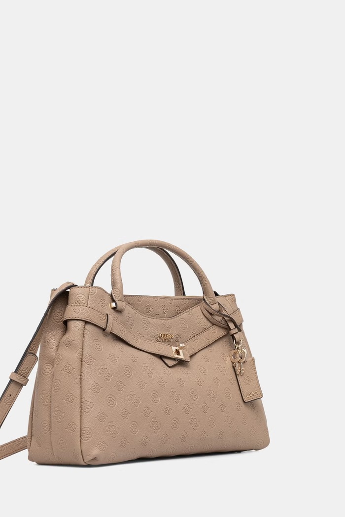 Guess crossbody kabelka dámska z imitácie kože ELLA HWPD97.46060 béžová AW26