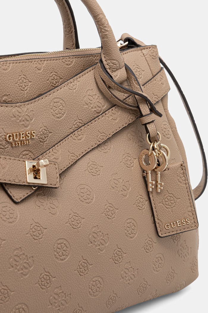 Guess crossbody kabelka dámska z imitácie kože ELLA béžová HWPD97.46060