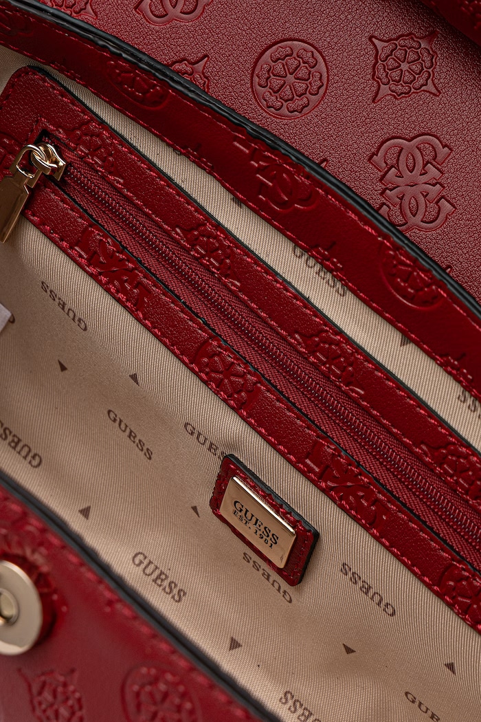Guess baguette Γυναικεία από απομίμηση δέρματος DIANA HWPD97.27200 κόκκινο