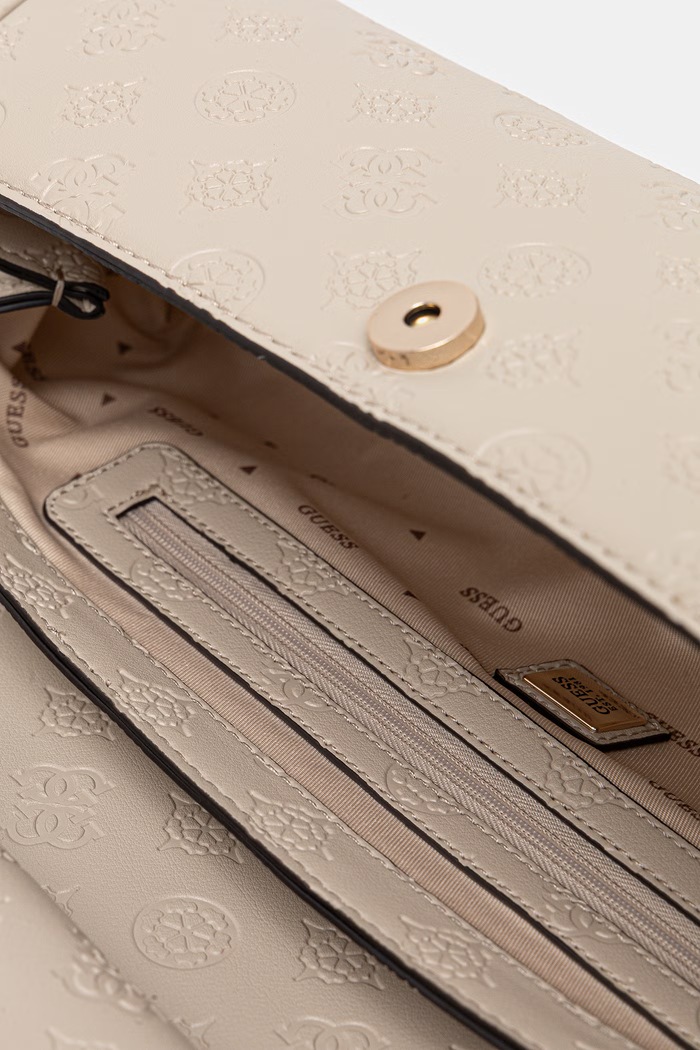 Guess geantă baguette pentru femei cu imitație de piele DIANA HWPD97.27200 bej