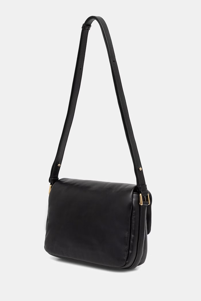 Doplnky A.P.C. crossbody kabelka dámska kožená sac grace soft PXCBS.F67022 čierna