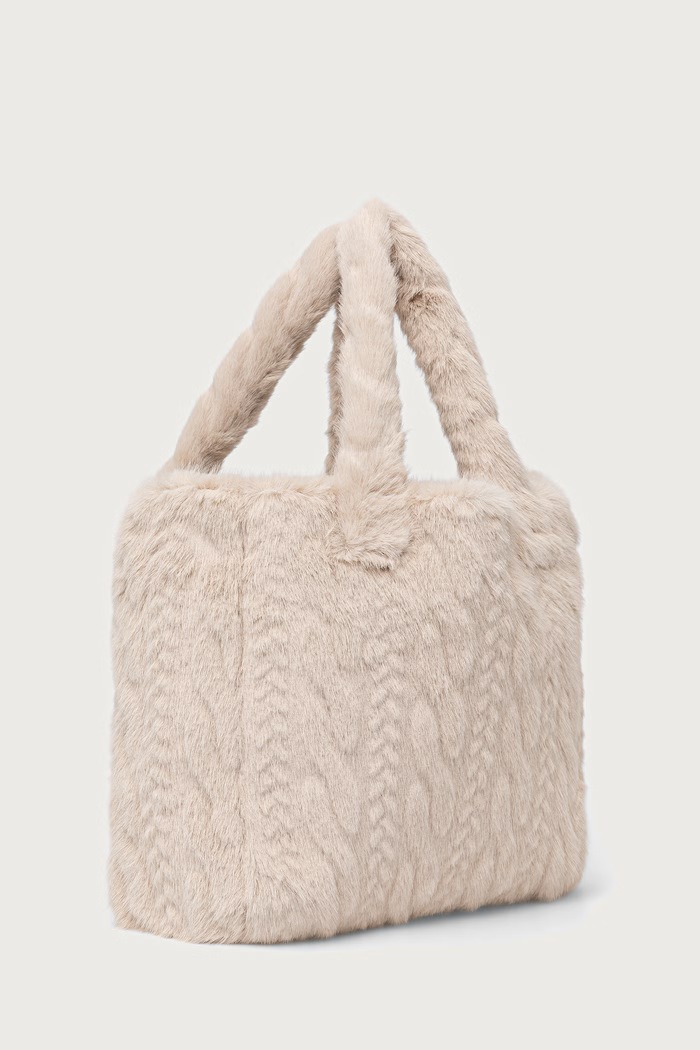 Guess Torebka shopper damska ILDE W6BZ14.W4361 beżowy AW26